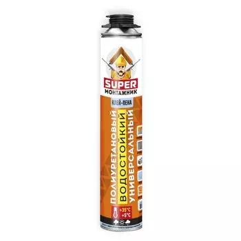 Пена монтажная Kolt, Super монтажник, профессиональная, 780 г, SM78S14