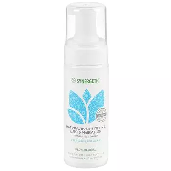 Пенка для умывания Synergetic, Увлажняющая, 150 мл
