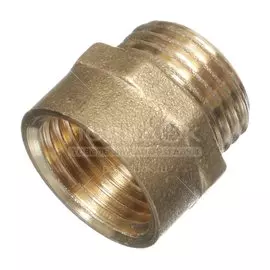 Переходник латунный Ш-Г, 1/2х1/2"