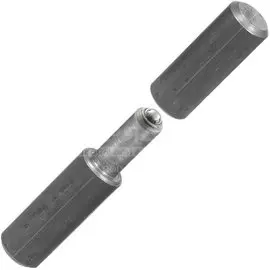 Петля гаражная, 36х140 мм, с завальцованным шариком