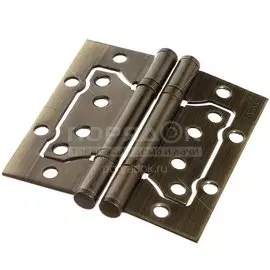 Петля накладная для деревянных дверей, без врезки, Trodos, 100x75x2 мм, Assol, 201111, бронза
