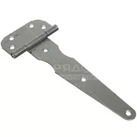 Петля-стрела для деревянных дверей, Металлист, 210 мм, ПС-210, 10500210-000, черная