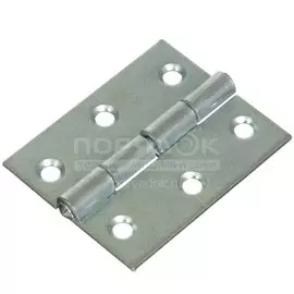 Петля карточная, 50х40 мм, оцинкованная