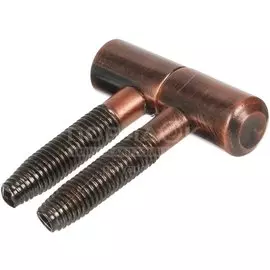 Петля ввертная для деревянных дверей, Apecs, 17-13-AC, 14296, медь