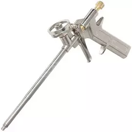 Пистолет для монтажной пены, 190 мм, алюминий, Bartex, Silver, CY-058