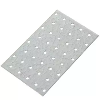 Пластина крепежная перфорированная 100х160х2 мм, ГОЦ, Металлист, 30110016-012