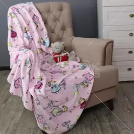 Плед детский фланель Absolute Принцесса 8693, 110х140 см