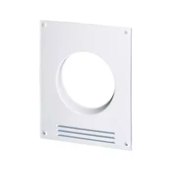 Площадка торцева металл, установочный диаметр 100 мм, с решеткой, 196х236 фланец D100, Viento, 100ПРМ