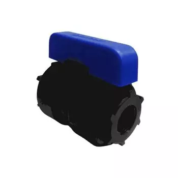 ПНД кран 2"-1 1/2", внутренняя/внутренняя, шаровой, Valfex