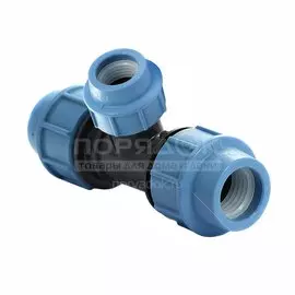 ПНД тройник d32 мм, Unidelta