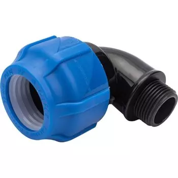 ПНД уголок d32х3/4", наружная резьба, Valfex