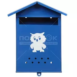 Ящик почтовый без замка, Сова-домик