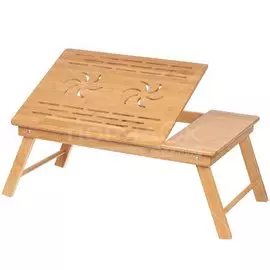 Столик-поднос для ноутбука бамбук, 59.5х32.8х35 см, прямоугольный, Катунь, КТ-СН-01