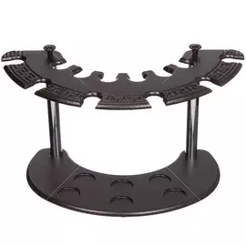 Подставка для посуды, дерево, металл, Glasstar, БАР-18