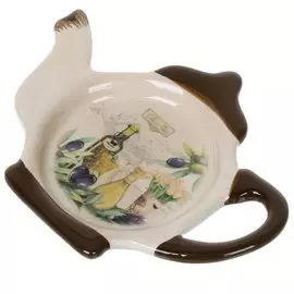 Подставка для чайных пакетиков, доломит, фигурная, Daniks, Левадия