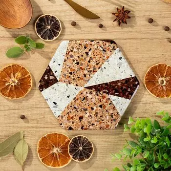 Подставка под горячее, керамика, 15х16 см, Y4-7352