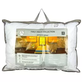 Подушка 50 х 70 см, Файбер, чехол полиэстер, IVVA, сПФМ-57