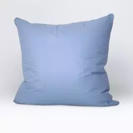 Подушка 68 х 68 см, пух 70%, перо 30%, Для мужчин, чехол 100% хлопок, кант, упругая, Kariguz, МПДм12-5