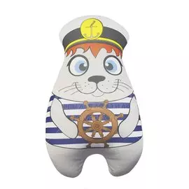 Подушка-антистресс Котик Полковник 02 АБ000965, 15х25 см