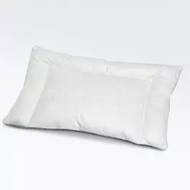 Подушка детская Kariguz Здоровье и защита КД-ЗЩ18-2, пух птичий, хлопок, 40х60 см