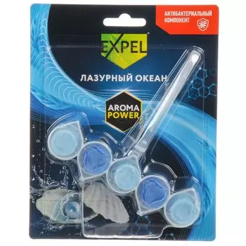 Подвеска для унитаза Expel, Лазурный океан, 50 г