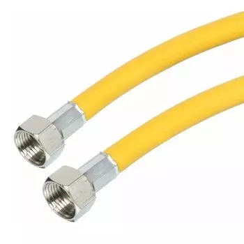 Подводка для газа 1/2"х1.5 м, г-г, ПВХ, ELKA