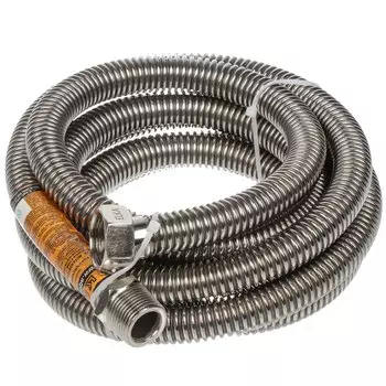 Подводка для газа 3/4"х3 м, г-ш, сильфон, ELKA