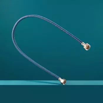 Подводка для воды 1/2"х0.8 м, г-г, нейлон, РМС