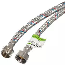 Подводка для воды 1/2"х1 м, г-ш, сталь, Еco, Lytcho