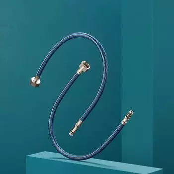 Подводка для воды М10-1/2"х0.5 м, пара, нейлон, РМС