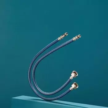 Подводка для воды М10-1/2"х0.6 м, пара, нейлон, РМС