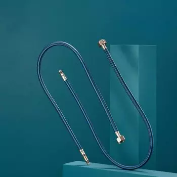 Подводка для воды М10-1/2"х0.8 м, пара, нейлон, РМС