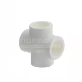 Полипропиленовая крестовина Kalde одноплоскостная, 25 мм