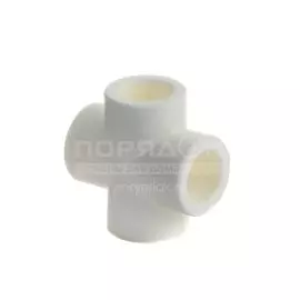 Полипропиленовая крестовина Valfex одноплоскостная, 32 мм