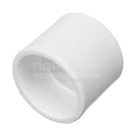 Муфта полипропилен, d50 мм, белая, РосТурПласт