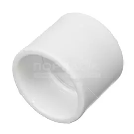 Муфта полипропилен, d63 мм, белая, РосТурПласт