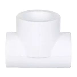 Тройник переходной полипропилен, 20х25х20 мм, белый, Valfex