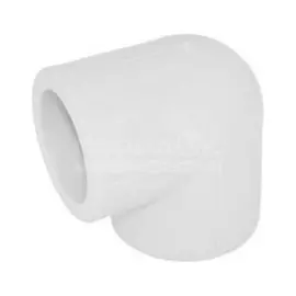 Уголок переходной полипропилен, d32/25 мм, 90 °, внутренняя/внутренняя, белый, Valfex