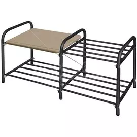 Полка для обуви 2 яруса Nika ЭТЛ2, 80х33х36 см