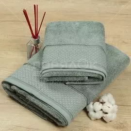 Полотенце банное, 70х140 см, Barkas, 600 г/кв.м, Пабло Оливковый Узбекистан