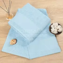 Полотенце банное, 70х140 см, Cleanelly, 420 г/кв.м, светло-голубое ПТХ-701-03733