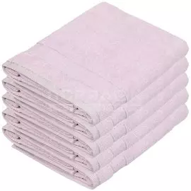 Полотенце банное 70х140 см, 100% хлопок, 420 г/м2, Горошек, Silvano, бледно-лавандовое, Турция, D28-12