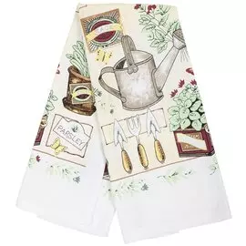 Полотенце кухонное, 40х70 см, 380 г/кв.м, Флора