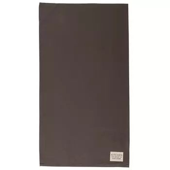 Полотенце кухонное 40х73 см, 100% хлопок, саржа, Этель, Kitchen, серое, Россия