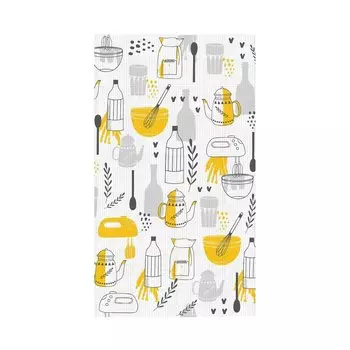 Полотенце кухонное 45х60 см, 170 г/м2, 100% хлопок, Самойловский текстиль, Посуда, Россия