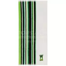 Полотенце кухонное махровое, 34х78 см, 380 г/м2, 100% хлопок, Весёлый лук, молочное, Китай, DH-9