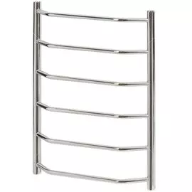 Полотенцесушитель 50х80х1/2", 6 перекладин, нержавеющая сталь, вариант 1, Aquater, Прага