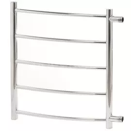 Полотенцесушитель 50х60х1", 5 перекладин, нержавеющая сталь, с креплением, Aquater, Токио-гранд