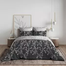 Постельное белье 2-спальное, простыня 200х216 см, 2 наволочки 70х70 см, пододеяльник 175х215 см, Василиса, бязь, Silver 1487/1