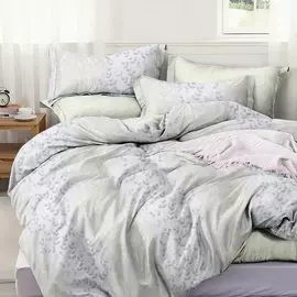 Постельное белье 2-спальное, простыня 200х220 см, 2 наволочки 70х70 см, пододеяльник 175х215 см, Cleo, поплин, коллекция Pure Cotton, 20/191-PС